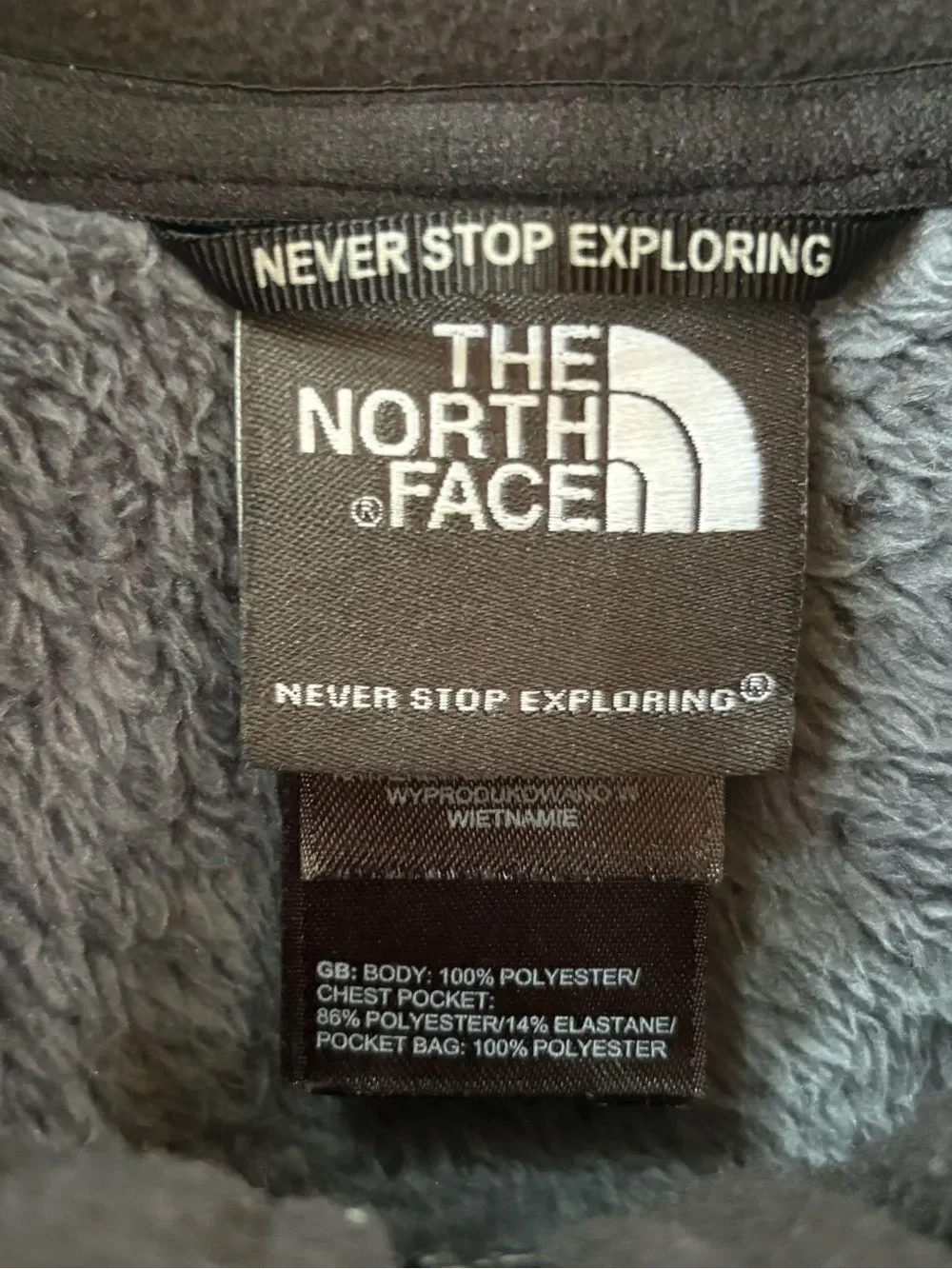 The North Face excellent black